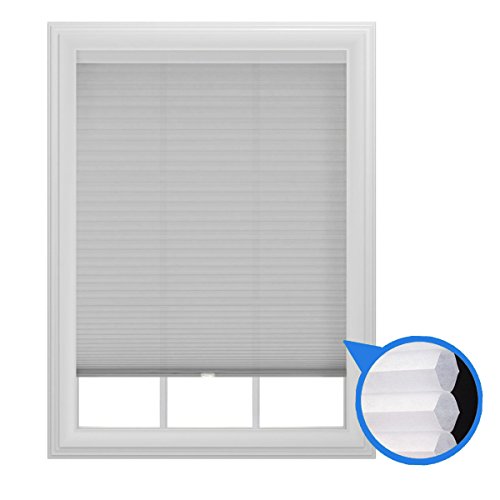 9/16 in. Trimmable Light Filtering Cordless Cellular Window Shade, 48-Inches by 64-Inches