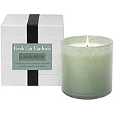 LAFCO Living Room Candle - Fresh Cut Gardenia, 16 oz