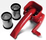 Microplane Rotary Grater with Fine and Coarse Drums
