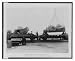 Historic Print (L): Self righting cars used in transporting rock--Swinging loaded car body into place on run