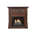 Montgomery Gel Fireplace - Espresso