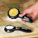 Vivitar Viv-mag-2 Set Of 2 Magnifying Glasses