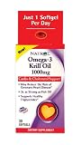 NATROL Omega-3 Krill Oil 1000 mg Sgel, 30 Count