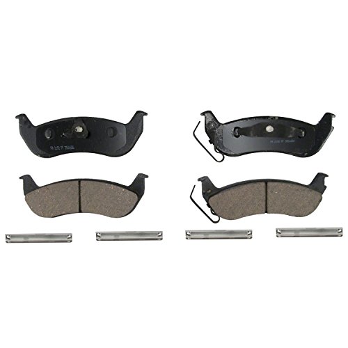 Wagner Severe Duty SX932 Semi-Metallic Disc Pad Set Includes Installation Hardware, Rear