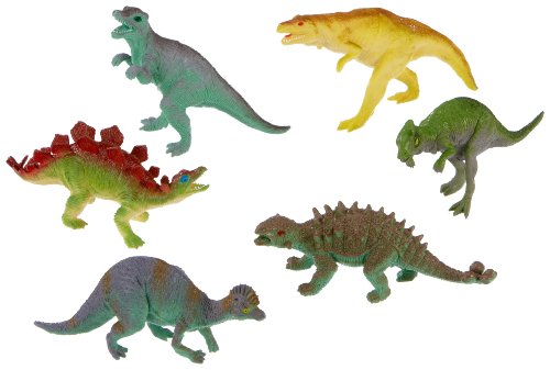 Kim'Play - 6515 - Figurine - Animal - 6 X Dinosaures
