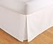 Queen Size Tailored Bed Skirt 300TC 100% Egyptian Cotton 15" Drop - White