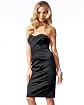 Risque Pleated Bodice Strapless Dress main image
