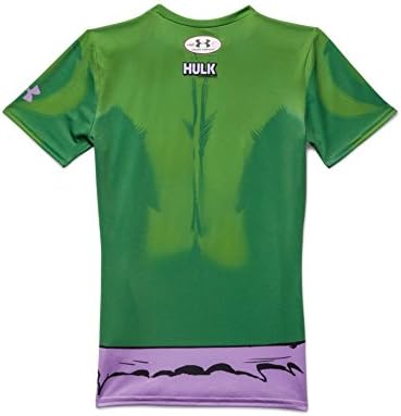 Under Armour Big Boys' Alter Ego Fitted Shirt Youth Small Forest Green