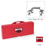NCAA Folding Picnic Table Team: University of Arkansas Razorbacks