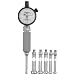 Starrett 82BZ Dial Bore Gauge Complete Set, 0.217-0.594" Range, 0.0001" Graduation