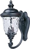 Maxim Lighting 3423WGOB Carriage House DC 2 Light Outdoor Wall Lantern, Bottom Mount, Oriental Bronze Finish 410kFG8lsBL. SL160 Maxim Lighting 3423WGOB Carriage House DC 2 Light Outdoor Wall Lantern, Bottom Mount, Oriental Bronze Finish