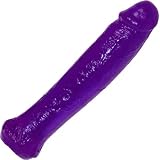 Waterproof Straight Jelly Dong 8 Inch Purple