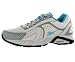 Reebok Women's Trail Burst Running Shoe Gray, Silver, Aqua