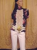Dolce & Gabbana - $1365 New DOLCE & GABBANA Stretchy Lace Silk Top 6 / 40