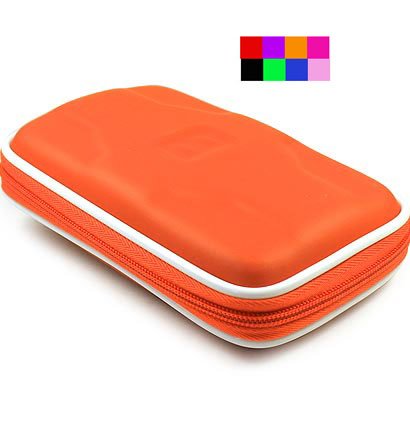 GPS Eva Airform Carrying Case for Garmin Nuvi 200w 250w 260w 580 660 670 680 760 (Many Color Available) + Wisdom*Courage Wristband