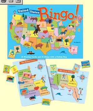 Childrens Toyshop  Toys : eeBoo USA Bingo Game