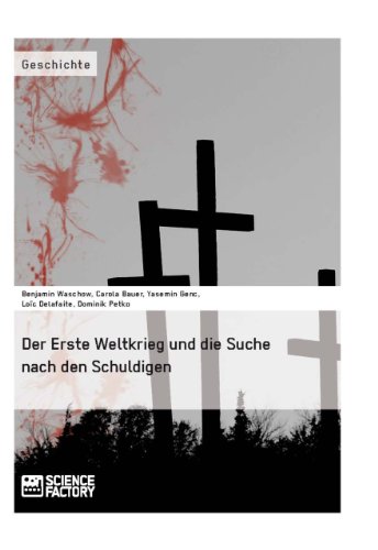 Der Erste Weltkrieg und die Suche nach den Schuldigen (German Edition)
