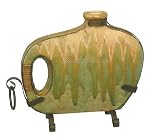 15 Vase with Metal Stand, Home Table Decor, Gift, 2pcs