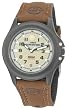 Timex T47042 Timex Midsize Expedition Brown Leather Strap Metal Field Watch T47042