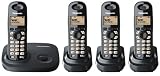 Review Panasonic KXTG7304EB / Panasonic KXTG7304 DECT Quad - Black