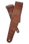 Planet Waves Blasted Leather Guitar Strap, Brown