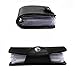 Men and Women Slim PU Leather Portable Credit Card Holder with 24 Card Slots