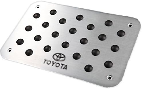 Totrade Truck Car Floor Mat Carpet Thick Aluminiun Heel Plate pedal Pad For Toyota RAV4 Prado all