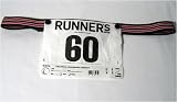 USA FLAG RACE NUMBER BELT TRIATHLON MARATHON RUNNING !!