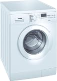 Siemens WM12E443 Waschmaschine Frontlader / AAB / 1200 UpM / 7 kg / 1.05 kWh / Weiß / aquaStop / Knitterschutz-System