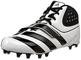 IMAGE OF adidas Men's Malice Fly Football Cleat,White/Black/Black,12.5 W US