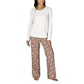 Gilligan & O'Malley&reg; Womens Knit PJ Set - Angel Food
