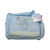 CareBearsBlueBforBaseballLargeBabyDiaperBag+ChangingPad
