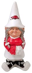 NCAA Arkansas Razorbacks Cheerleader Garden Gnome [Sports]