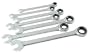 Titan 17350 7-Piece Ratcheting SAE Combination Wrench Set