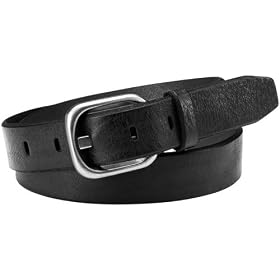 Click here to buy Fossil Belt - Beveled Buckle (Color: Black) by Fossil.