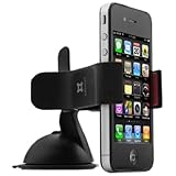 EXOGEAR スマートフォンホルダー exomount ブラック 各種スマートフォン対応のクリップ型ホルダー 車載&卓上向け E394