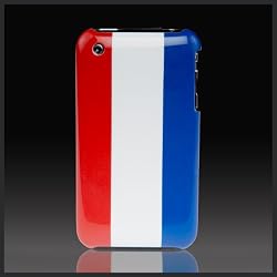 Netherlands Flag, Dutch "Patriot Series" polycarbonate UV case-cover for Apple iPhone 3G & 3GS