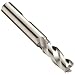 Niagara Cutter RTM447 Cobalt Steel Chamfer Mills, Inch, Weldon Shank, Uncoated (Bright) Finish, Roughing Cut, 36 Degree Helix, For Use With All Materials