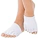 LUNIWEI 1 Pair Compression Toe Separating Socks Heel Pain Relief