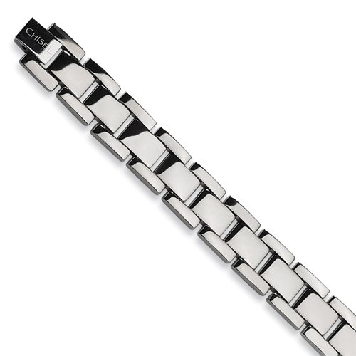 Titanium Polished Bracelet Length 8.5