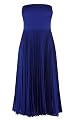 Strapless Fluid Pleat Dress