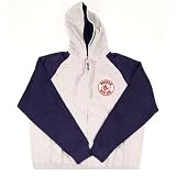 Urban Boundaries - Boston Red Sox Premium 2-Tone Zipper Front Hooded Sweatshirt by Majestic