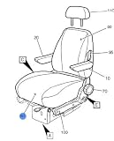Volvo Truck 3095939 Seat Cushion