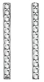 Kit Heath Sterling Silver 30Fpcz Ladies Cubic Zirconia Stone Studs