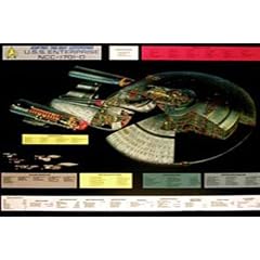 Empire 16454 Star Trek Enterprise, 1701 D Cut Film-Movie-Kino-Poster - 100 x 70 cm