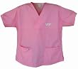 Virginia Tech Pink Logo Pink Scrubs Tops SHIRT Hokies For HER -Officially Licensed NCAA College Logo Apparel Unique GIFT Ideas For Mom Nurses Ladies Students Graduation