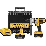 DEWALT DC927KL 18-Volt 1/2-inch Lithium Ion 18V Cordless Hammerdrill/Drill/Driver with NANO Technology