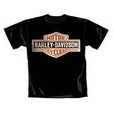 Official T Shirt HARLEY DAVIDSON Genuine Retro LOGO S