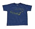 Boy's Toddler Blue T-Shirt with Muscle Car