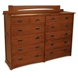 Prairie Mission Master 12 Drawer Dresser Prairie Mission Master 12 Drawer Dresser